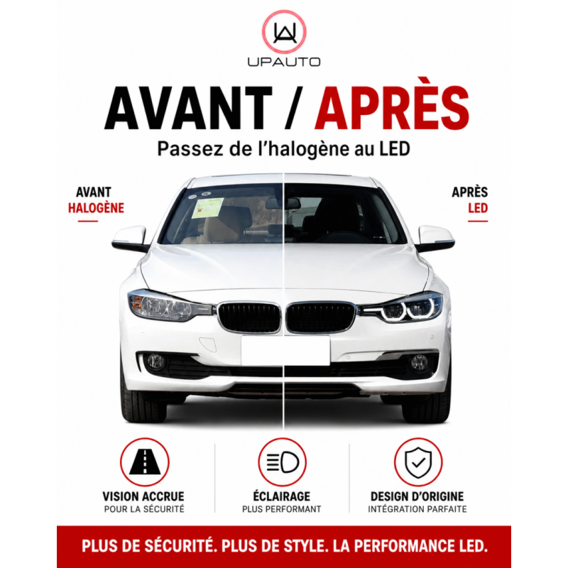 Phare full led upgrade pour bmw série 3 f30 f31 version halogène